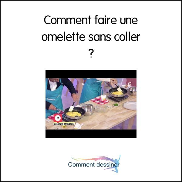 Comment faire une omelette sans coller